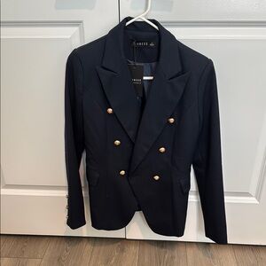 NWT Lioness Navy Blazer with Gold Buttons